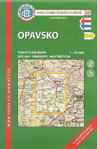 Opavsko - turistick mapa KT 1:50 000 slo 59 (4. vydn 2014) - Klub eskch Turist