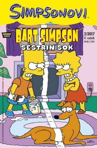 Simpsonovi - Bart Simpson 02/2017 - Sestin sok - Matt Groening