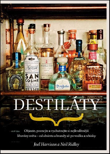 Destilty - Objevte, poznejte a vychutnejte si nejkvalitnj lihoviny svta - od absintu a brandy a po vodku a whisky - Joel Harrison; Neil Ridley