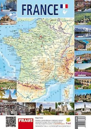 France Mapa - 