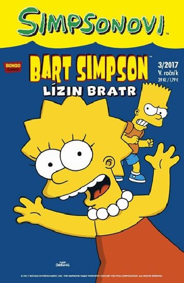 Simpsonovi - Bart Simpson 03/2017 - Lzin bratr - Petr Putna