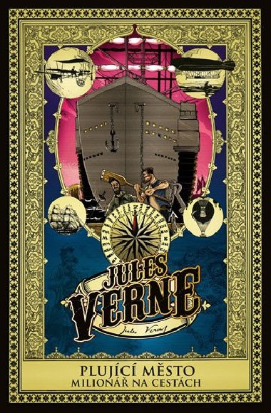 Plujc msto a Milion na cestch - Jules Verne