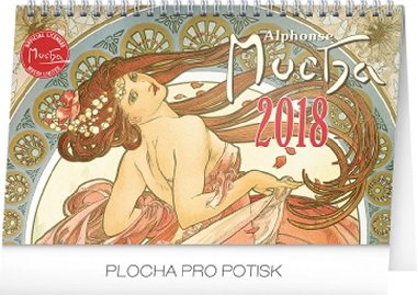 Alfons Mucha - stoln kalend 2018 - Alfons Mucha