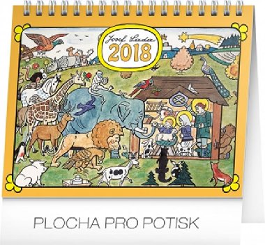 Josef Lada Zvtka - stoln kalend 2018 - Josef Lada