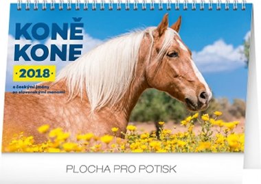 Kon - Kone CZ/SK - 23,1 x 14,5 cm - Kalend stoln 2018 - Presco Group