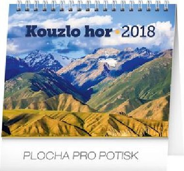 Kouzlo hor - Kalend stoln 2018 16,5 x 13 cm - Presco Group