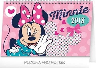 Minnie - stoln kalend 2018 - Walt Disney