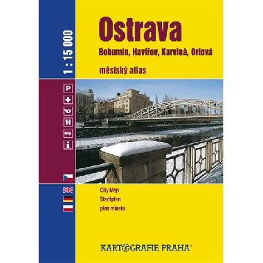 Ostrava - Bohumn, Karvin, Havov, Orlov - Atlas/1:15 tis. - neuveden