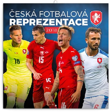 esk fotbalov reprezentace - nstnn kalend 2018 - Presco