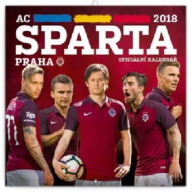 AC Sparta Praha - nstnn kalend 2018 - Presco