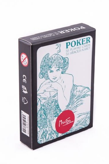 Poker karty Alfons Mucha, Fresh Collection - Alfons Mucha