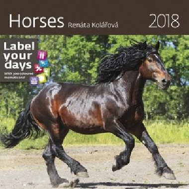Horses - Kalend nstnn 2018 - Renta Kolov