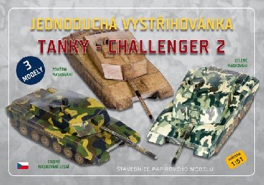 Jednoduch vystihovnka Tanky -  Challenger 2 - Ivan Zadrail