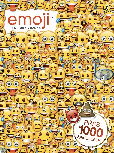Emoji oficiln kniha samolepek - Egmont