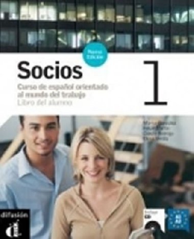 Socios 1 Nueva Ed. (A1-A2) - Libro del alumno + CD - neuveden