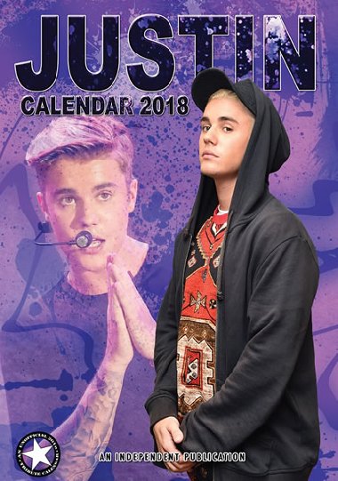 Kalend 2018 - JUSTIN BIEBER - neuveden