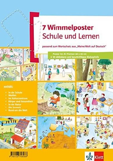 Wimmelposter-Set - Schule und Lernen - neuveden