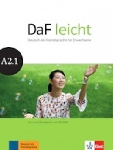 DaF leicht A2.1 - Kurs/Arbeitsbuch + DVD-Rom - neuveden