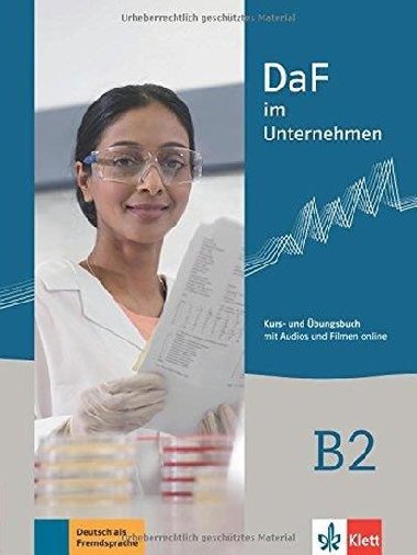 DaF im Unternehmen B2 - Kurs/bungsb. + online MP3 - neuveden