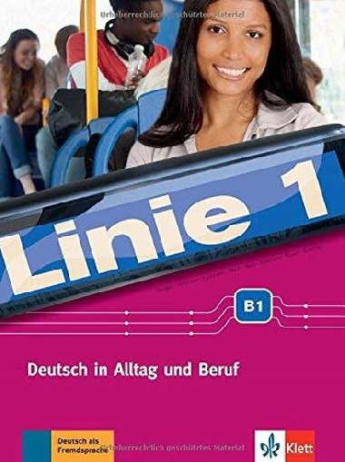 Linie 1 (B1) - Kurs/bungsbuch + MP3 + videoclips - neuveden