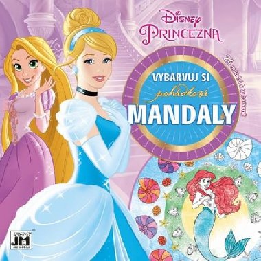 Princezny - Omalovnky mandaly - Walt Disney