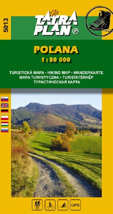 Poľana - Turistická mapa 1:50 000 - Tatraplan