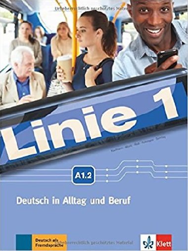 Linie 1 (A1.2) - Kurs/bungsbuch + MP3 + videoclips - neuveden