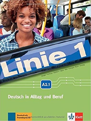Linie 1 (A2.1) - Kurs/bungsbuch + MP3 + videoclips - neuveden