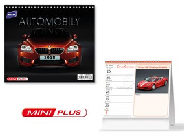 Automobily mini 2018 - stoln kalend - MFP Paper