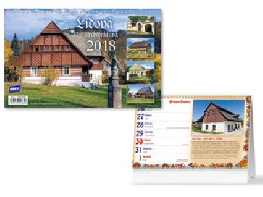 Lidov architektura 2018 - stoln kalend - Michaela Duskov