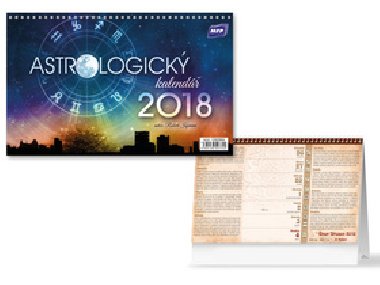 Astrologick 2018 - stoln kalend - Robert Isfahni
