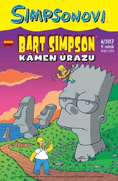 Simpsonovi - Bart Simpson 6/2017 - Kmen razu - Matt Groening
