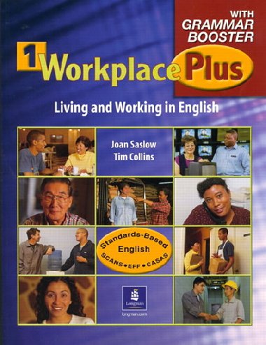 Workplace Plus 1 with Grammar Booster Audiocassettes (3) - Saslow Joan M.
