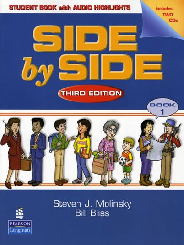 Side by Side 1 Student Book 1 w/ Student Audio CD Highlights - Molinsky Steven J.
