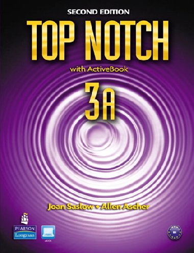 Top Notch 3A Split: Student Book with ActiveBook and Workbook - Saslow Joan M.