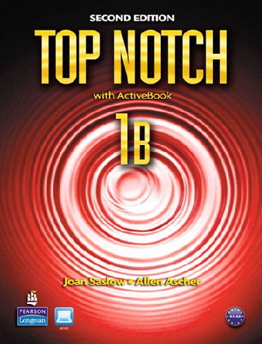 Top Notch 1B Split: Student Book with ActiveBook and Workbook and MyEnglishLab - Saslow Joan M.