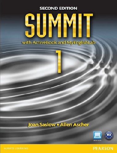 Summit 1 with ActiveBook and MyEnglishLab - Saslow Joan M.