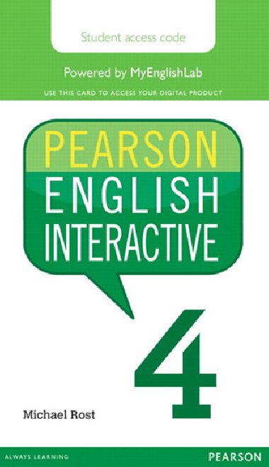 Pearson English Interactive 4 (Access Code Card) - Rost Michael