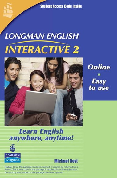 Longman English Interactive 2, Online Version, British English (Access Code Card) - Rost Michael
