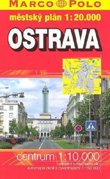 Ostrava - mstsk pln 1:20 000 knin - Marco Polo