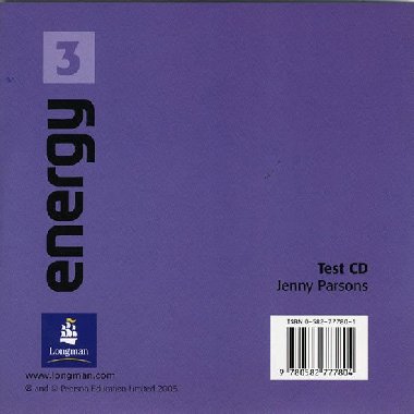 Energy 3 Test CD - Pearson Jenny
