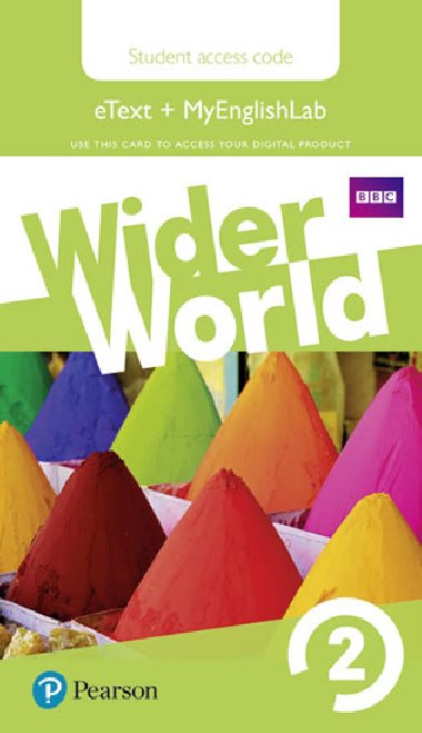 Wider World 2 MyEnglishLab & eBook Students Access Card - neuveden