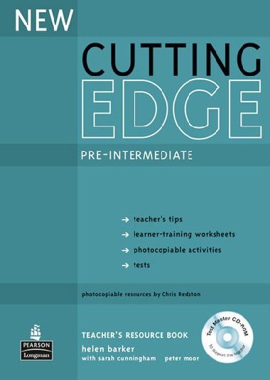 New Cutting Edge Pre-Intermediate Teachers Book and Test Master CD-Rom Pack - Barker Helen
