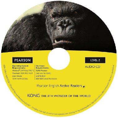 PLAR2:Kong the Eighth Wonder of the World Book/CD Pack - Degnan-Veness Coleen