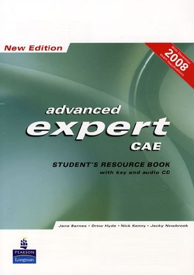 CAE Expert New Edition Students Resource Book with Key/Cd Pack - Barnes Jane
