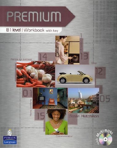Premium B1 Level Workbook with Key+Multi-ROM - Hutchison Susan