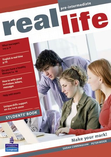 Real Life Global Pre-intermediate Students Book - Cunningham Sarah