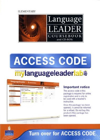 Language Leader Elementary Coursebook and CD-ROM and LMS and Access Card Pack - Rees Gareth