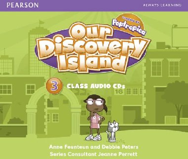 Our Discovery Island  3 Audio CD - Feunteun Anne
