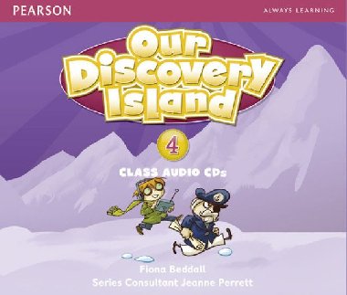 Our Discovery Island  4 Audio CD - Beddall Fiona